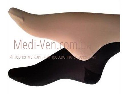 Женские компрессионные чулки Maxis Transparent 1 класс компрессии закрытый носок