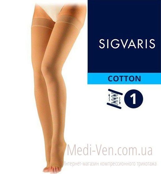 Компрессионные чулки Sigvaris Medical Cotton 1 класс компрессии