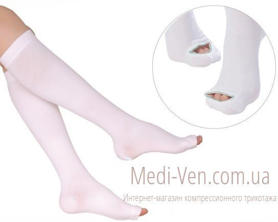 Гольфы антиэмболические ДЛЯ РОДОВ И ОПЕРАЦИЙ Variteks Multiflament 1 класс компрессии открытый носок для женщин и мужчин