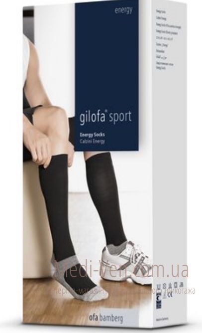 Компрессионные гольфы для занятий спортом Gilofa Sport Ofa Bamberg профилактические с закрытым носком для женщин и мужчин