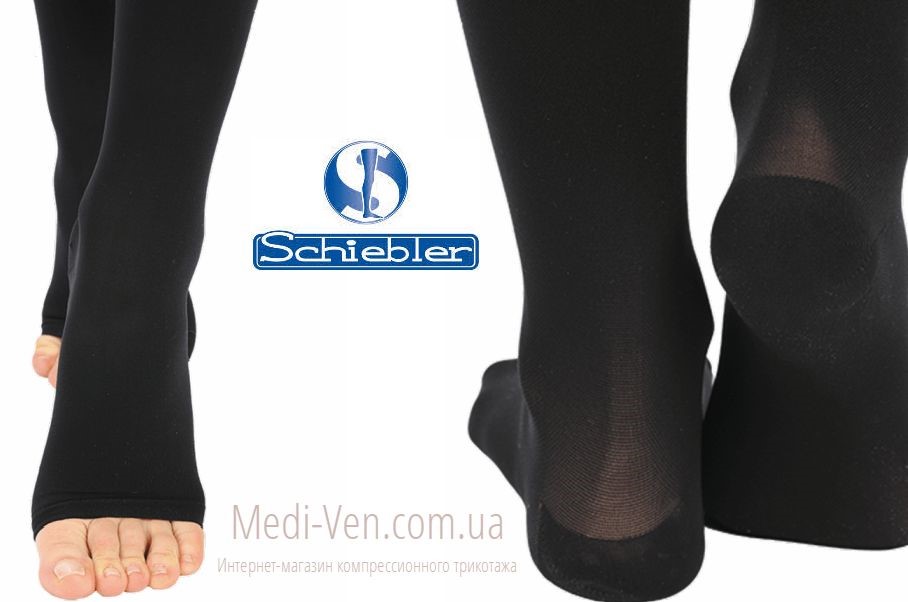 Женские компрессионные гольфы Schiebler Venex 1 и 2 класс компрессии открытый и закрытый носок (мысок)