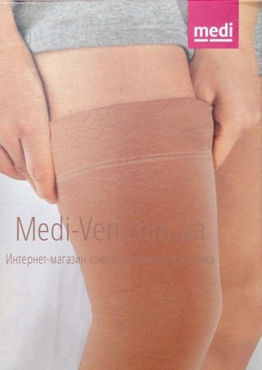 Бандаж для коленного сустава компрессионный medi Elastic Knee support c силиконовой резинкой - Германия