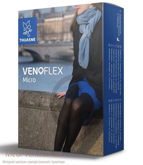Женские компрессионные чулки Thuasne Venoflex Micro ПРОФИЛАКТИЧЕСКИЕ ОТКРЫТЫЙ и ЗАКРЫТЫЙ носок МИКРОФИБРА - Франция - фото 18702