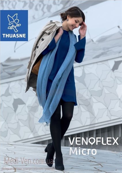 Женские компрессионные чулки Thuasne Venoflex Micro ПРОФИЛАКТИЧЕСКИЕ ОТКРЫТЫЙ и ЗАКРЫТЫЙ носок МИКРОФИБРА - Франция - фото 18704
