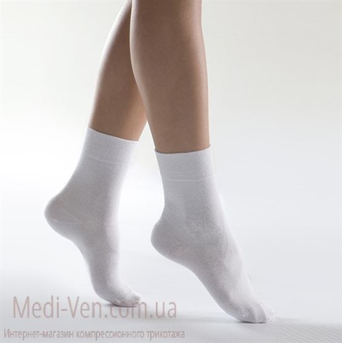 90% БИО-ХЛОПОК носки для диабетиков Lauma medical медицинские, с серебром, закрытый носок ДЛЯ ЖЕНЩИН И МУЖЧИН (арт. DIAB 101)