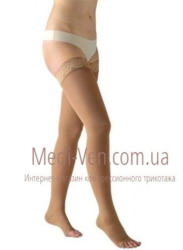 Компрессионные чулки с КРУЖЕВНОЙ РЕЗИНКОЙ Aries Avicenum 360 2 класс компрессии