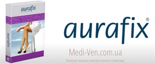 Компрессионные колготы Aurafix (AV-105) 1 класс компрессии ЗАКРЫТЫЙ НОСОК для женщин и мужчин