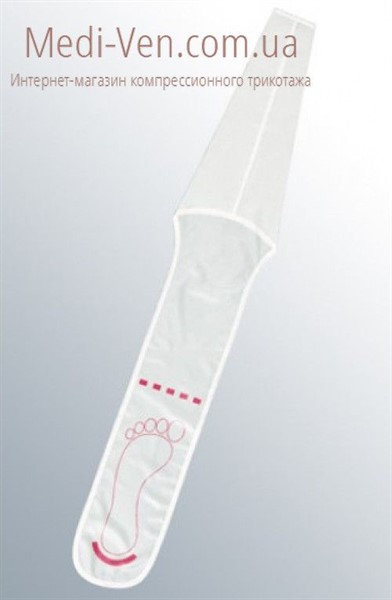 Шелковый чулок (носок) для облегчения надевания и снятия компрессионного трикотажа medi 2in1 - Германия