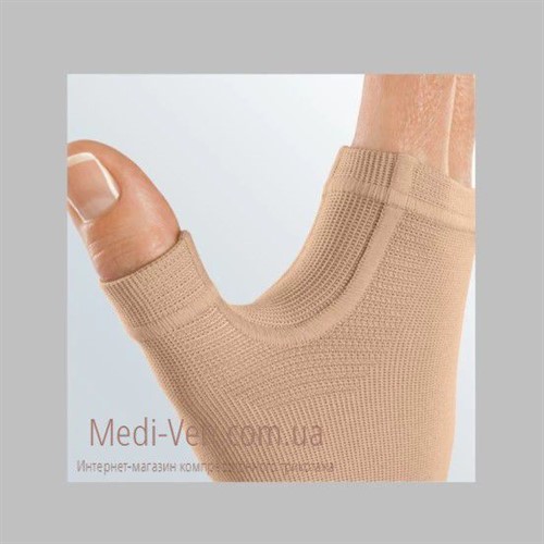 Компрессионный комбинированный рукав с полуперчаткой mediven harmony 1 класс компрессии для женщин и мужчин - цвет карамель, песочный - Германия