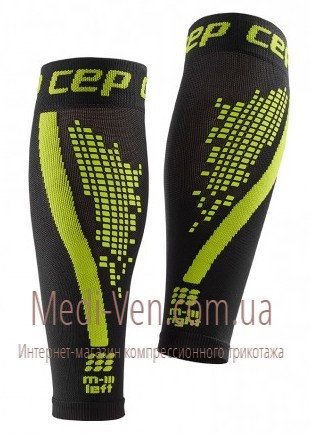 Компрессионные гетры со СВЕТООТРАЖАТЕЛЯМИ Nighttech medi CEP 1 класс компрессии ДЛЯ ЖЕНЩИН И МУЖЧИН