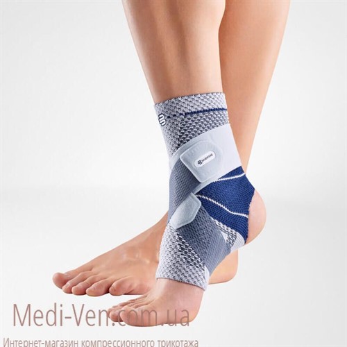 Активный бандаж GenuTrain Bauerfeind MalleoTrain S open heel - Бандаж GenuTrain Bauerfeind MalleoTrain S open heel с 3-х уровневой системой натяжения для усиленной стабилизации и защиты голеностопного сустава при занятиях спортом без обуви - Германия