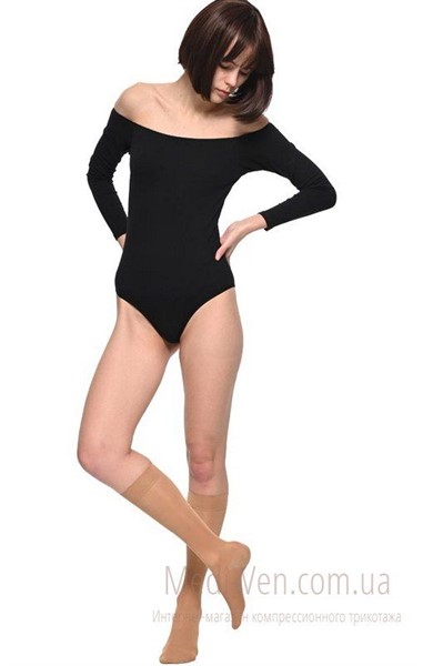 Женские компрессионные гольфы Soloventex 2 класс компрессии закрытый носок Женские компрессионные гольфы Soloventex 2 класс компрессии закрытый носок