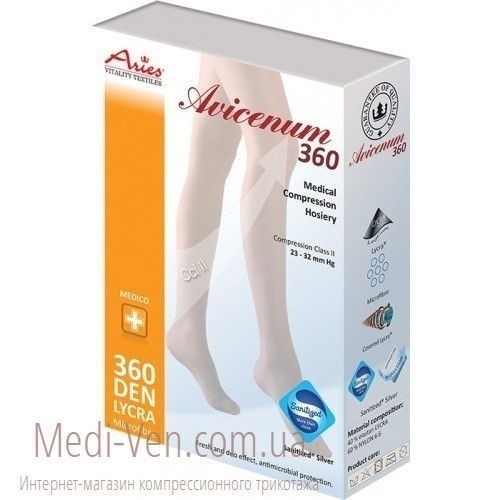 Компрессионные гольфы Aries Avicenum 360 второго класса компрессии Компрессионные гольфы Aries Avicenum 360 второго класса компрессии