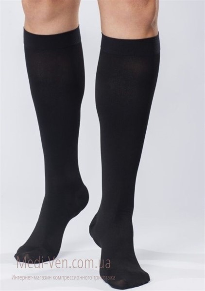 Компрессионные гольфы Tonus Elast 0401 Lux 2 класс компрессии закрытый носок черные