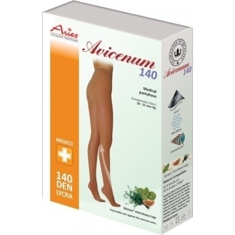 Компрессионные колготки Aries Avicenum 140 первого класса компрессии