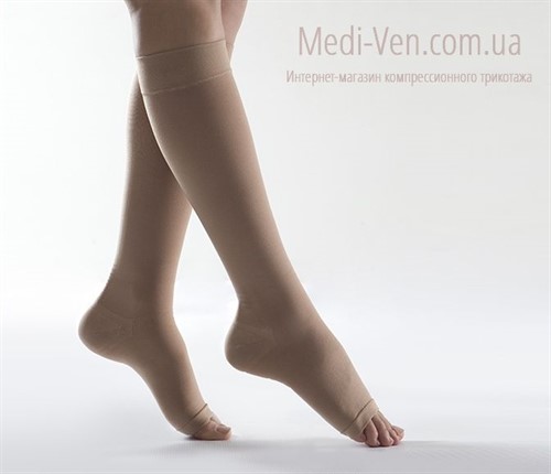 Компрессионные гольфы Lauma medical 2 класс компрессии открытый носок