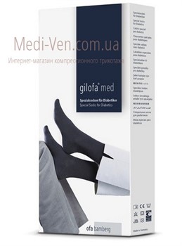 68% ХЛОПОК Медицинские носки для диабетиков Ofa Bamberg Gilofa Med