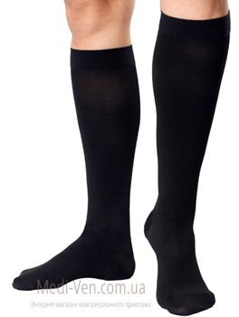 Компрессионные гольфы Tonus Elast 0401 Lux 2 класс компрессии закрытый носок черные