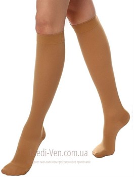 Компрессионные гольфы Tonus Elast Lux 1 класс компрессии закрытый носок цвет карамель