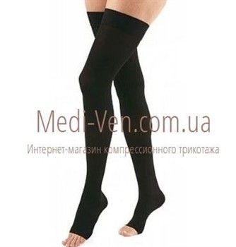 Компрессионные чулки Tonus Elast 0403 LUX 1 класс компрессии ДЛЯ ЖЕНЩИН И МУЖЧИН черные
