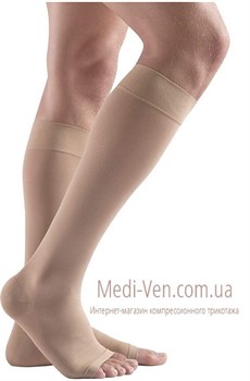 60% ХЛОПОК компрессионные гольфы Lauma medical 2 класс компрессии открытый носок