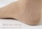 Женские компрессионные чулки Maxis Cotton с микрокапсулами Aloe Vera 2 класс компрессии с открытым носок