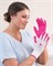 Перчатки medi textile gloves для надевания компресcионного трикотажа пурпурно-белые-Германия