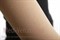 ЖЕНСКИЙ компрессионный комбинированный рукав с полуперчаткой и КРУЖЕВНОЙ РЕЗИНКОЙ Maxis Micro Soft 2 класс компрессии - цвет песочный - Чехия